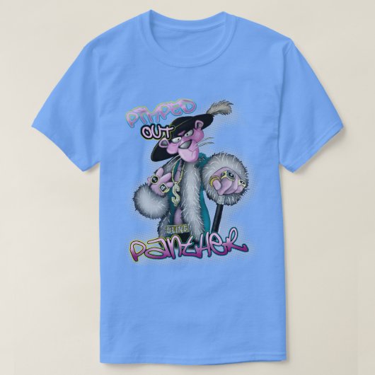 Pimped Panther T-shirt (Design voorkant)
