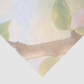 Pimpelmees op appelboom lente decoupage tissuepapier (Detail)