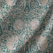 Pimpernel Blauwgroen Roze William Morris Floral Tafelkleed