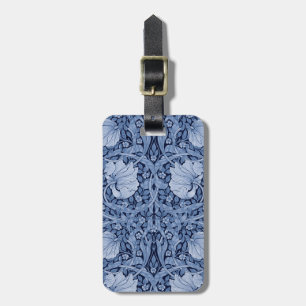 Pimpernel Blue Monotone, William Morris Bagagelabel