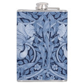 Pimpernel Blue Monotone, William Morris Heupfles (Achterkant)