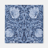 Pimpernel Blue Monotone, William Morris Magneet (Voorkant)