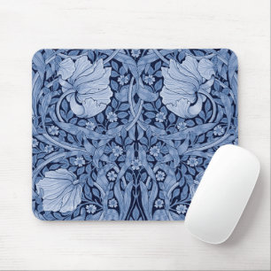 Pimpernel Blue Monotone, William Morris Muismat