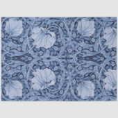 Pimpernel Blue Monotone, William Morris Tissuepapier (Voorkant)
