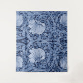 Pimpernel Blue Monotone, William Morris Wandkleed (Voorkant)