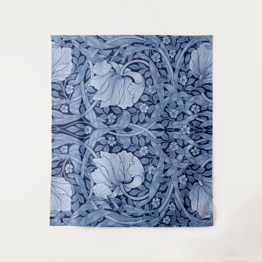 Pimpernel Blue Monotone, William Morris Wandkleed (Voorkant)