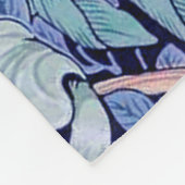 Pimpernel Blue, William Morris Fleece Deken (Hoek)