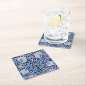 Pimpernel Blue, William Morris Kartonnen Onderzetters (Insitu)