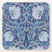 Pimpernel Blue, William Morris Kartonnen Onderzetters (Voorkant)
