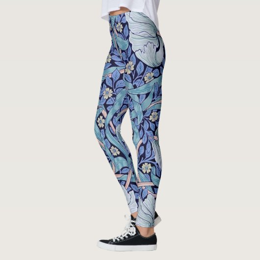 Pimpernel Blue, William Morris Leggings (Links)