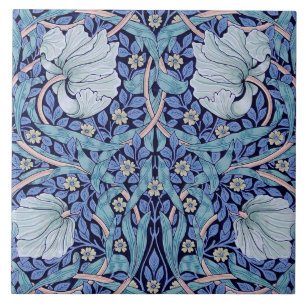 Pimpernel Blue, William Morris Tegeltje