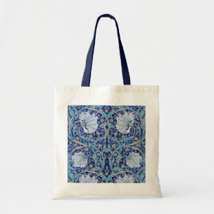 Pimpernel Blue, William Morris Tote Bag