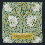 Pimpernel Design van William Morris Bandana<br><div class="desc">Complex Floral design van William Morris,  natuur geïnspireerd op landschap,  tuinen,  bloemen en planten. Classy-objecten</div>