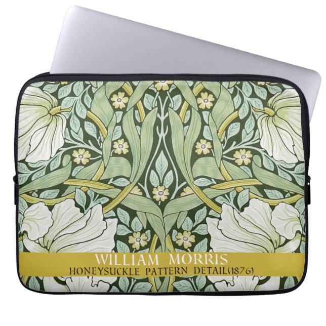 Pimpernel Design van William Morris Laptop Sleeve (Voorkant)