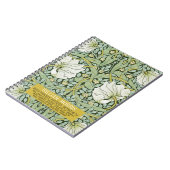 Pimpernel Design van William Morris Notitieboek (Linkerzijde)