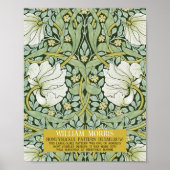 Pimpernel Design van William Morris Poster (Voorkant)