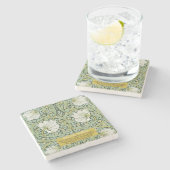 Pimpernel Design van William Morris Stenen Onderzetter (Zijkant)