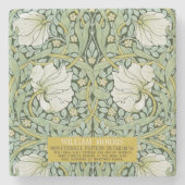 Pimpernel Design van William Morris Stenen Onderzetter (Voorkant)