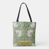 Pimpernel Design van William Morris Tote Bag (Achterkant)