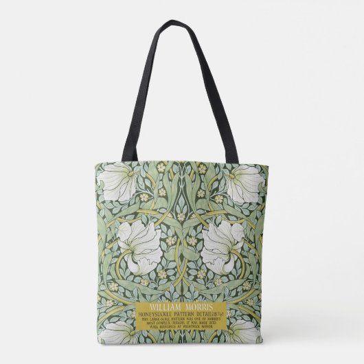 Pimpernel Design van William Morris Tote Bag (Achterkant)