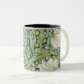 Pimpernel Design van William Morris Tweekleurige Koffiemok (Voorkant rechts)