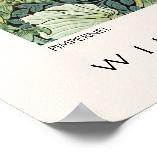 Pimpernel Design William Morris Modern Poster (Hoek)