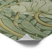 Pimpernel door William Morris Vintage Bloemendecor Poster (Hoek)