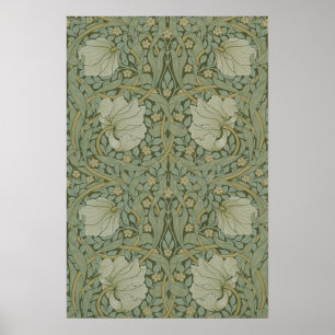 Pimpernel door William Morris Vintage Bloemendecor Poster