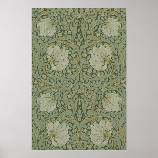 Pimpernel door William Morris Vintage Bloemendecor Poster (Voorkant)