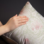 Pimpernel Dusty Pink Mint Groen Patroon Morris Kussensloop