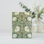 Pimpernel Floral Pattern William Morris Briefkaart (Staand voorkant)