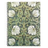 Pimpernel Floral Pattern William Morris Notitieboek (Voorkant)