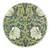 Pimpernel Floral William Morris Keramische Knop (Voorkant)
