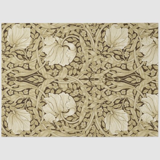 Pimpernel Gold, William Morris Tissuepapier (Voorkant)