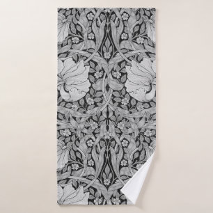 Pimpernel Gray Monotone, William Morris Badhanddoek