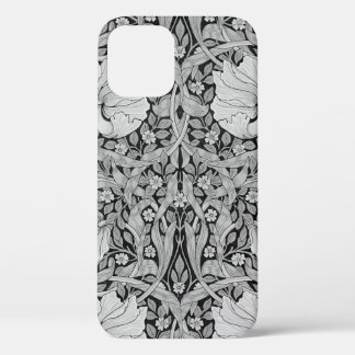 Pimpernel Gray Monotone, William Morris Case-Mate iPhone Case