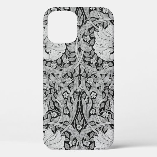 Pimpernel Gray Monotone, William Morris Case-Mate iPhone Case (Achterkant)