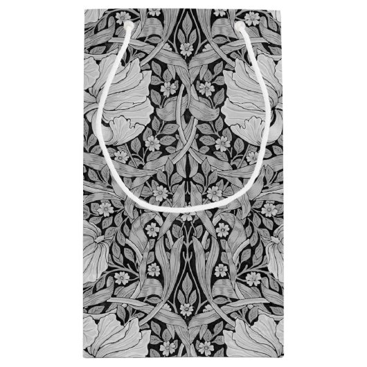 Pimpernel Gray Monotone, William Morris Klein Cadeauzakje (Achterkant)