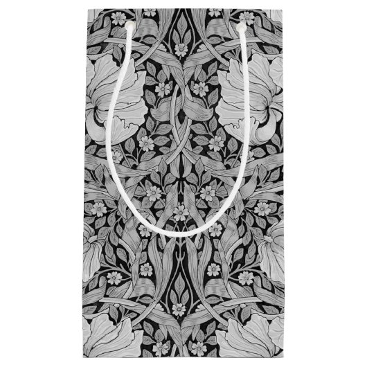 Pimpernel Gray Monotone, William Morris Klein Cadeauzakje (Voorkant)