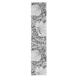 Pimpernel Gray Monotone, William Morris Korte Tafelloper