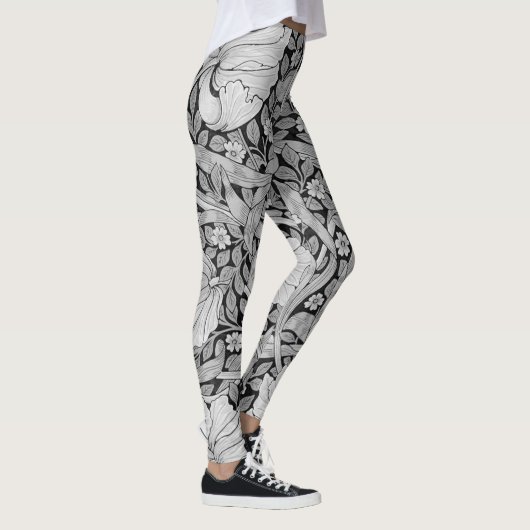 Pimpernel Gray Monotone, William Morris Leggings (Rechts)