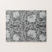 Pimpernel Gray Monotone, William Morris Legpuzzel (Horizontaal)