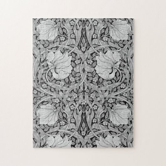 Pimpernel Gray Monotone, William Morris Legpuzzel (Verticaal)