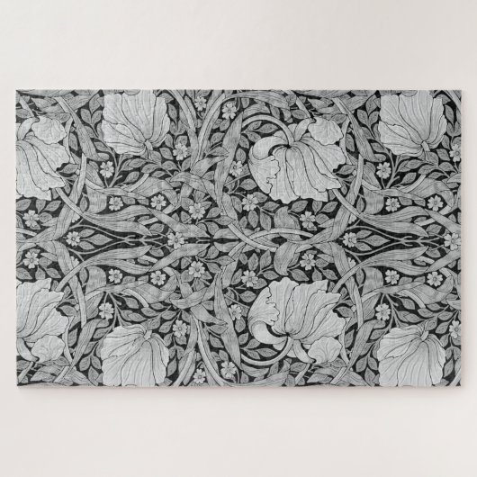 Pimpernel Gray Monotone, William Morris Legpuzzel (Horizontaal)