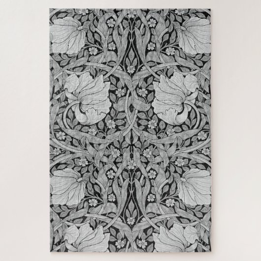 Pimpernel Gray Monotone, William Morris Legpuzzel (Verticaal)