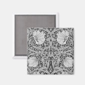 Pimpernel Gray Monotone, William Morris Magneet (Voorkant / Achterkant)