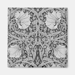 Pimpernel Gray Monotone, William Morris Magneet