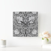 Pimpernel Gray Monotone, William Morris Vierkante Klok (Huis)