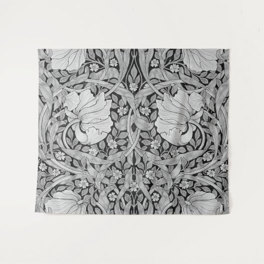 Pimpernel Gray Monotone, William Morris Wandkleed (Voorkant (horizontaal))
