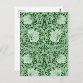 Pimpernel Green, William Morris Briefkaart (Voorkant / Achterkant)